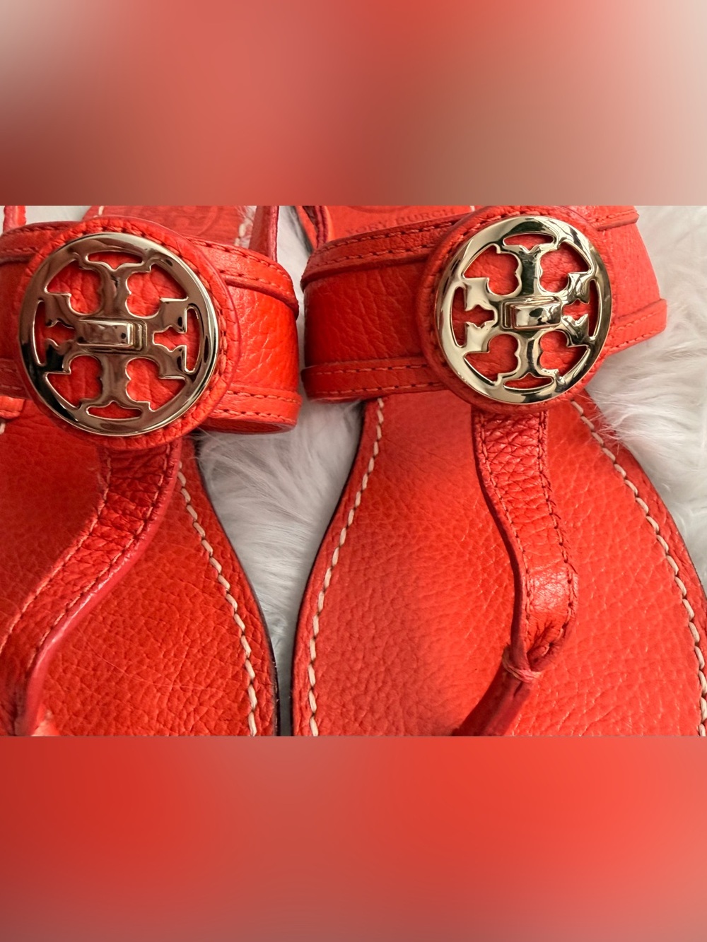 NWOT Tory Burch Selma Slingback T‑Strap Sandals - Picture 5 of 8